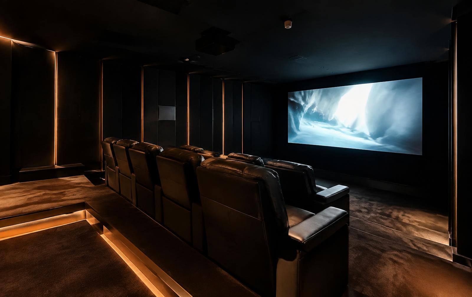 Illustrative concept - not completed client work: Home Cinema